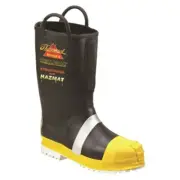 Weinbrenner Shoe Firemans Fire Boot Size-10M Vulcanized Rubber 8076003-10