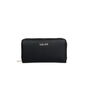 Kate Hill - KH2450 Wanda Zippered Wallet - Black