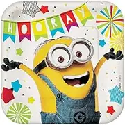 Despicable Me 3 23cm Square Plates