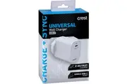 Crest Universal Wall Charger Usb-c Each