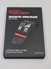 Hyper Tough Tool Storage Magnetic Wristband Adjustable Carpenter Workshop Drill