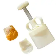 Delicate Carp Cats Patterned Mooncakes Molds Manual Mooncakes Press Embosser
