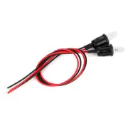 ˇ1 Pair DC 12V Car LED Alternating Alarm Dash Mount Light