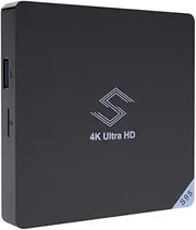 S95 Smart TV Box S905X2 Android 8.1 Network Player 2G+16G Android Set-Top Box Dual-Core ARM G31 MP2 Graphics Support Video Encoder for H.264
