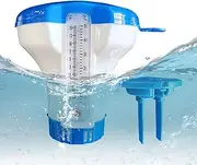 Pool Chlorine Floater - Safe Chlorine Floater 5 Inch,Floating Chlorine Dispenser for Swimming Pool Chlorine