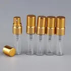 5PCS Mini Size 3ml Clear Glass Refillable Atomizer Perfume Empty Spray Bottles