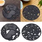 Cast Iron Trivet Multipurpose Dish Plate Holder for Counter Kitchen Office
