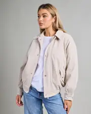 [Ava And Ever] Ava And Ever Women's Nash Cord Jacket in Sand Size 6 6 Sand