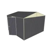 Build-a-Shed 3.0 x 3.0 x 2.3m Gable Single Hinged Side Door Shed - Grey