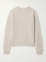 [Suzie Kondi] Suzie Kondi - Kismet Cashmere Sweater - Beige - medium medium Neutrals