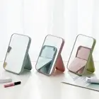 Square Shape Desktop Folding Makeup Mirror Portable Makeup Mirror Home Decor