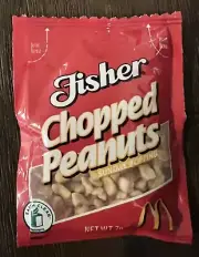 McDonald’s RARE DISCONTINUED Fisher Chopped Peanuts 2008 (New) Sundae Topping