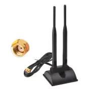 Bingfu WiFi Dual Band 2.4GHz 5GHz 6dB RP-SMA Antenna For WiFi Extender Booster