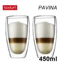 在飛比找蝦皮購物優惠-【北歐生活】Bodum  PAVINA  雙層玻璃杯 450