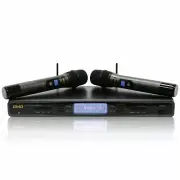 BMB WB-5000S(B) Wireless Microphone System with Black Handhelds