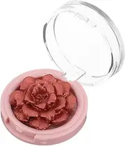 Beaupretty Face Highlighter Palette Rose Design Glossy Illuminating Highlighter Powder for and Contouring Suitable for Women and Girls Rose Gold Finish