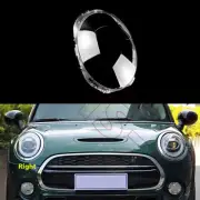Right Headlight Clear Lens Cover + Sealant Glue For Mini F55 F56 F57 2014-2018 (for: Mini)