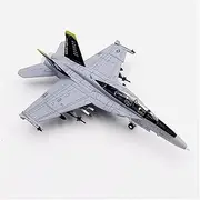 Pre-Build Replica 1:100 for Scale VF/A-18F F-18 F18 Super Hornet Pirate Flag Militarized Aircraft Model Toy Collection Gift Toy Airplane