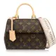 Louis Vuitton LV M46055 Cluny Mini 經典老花寬版背帶兩用包