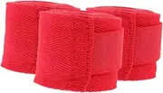 WOONEKY 3pcs Boxing Hand Wraps Cotton Boxing Straps Fitness Training Wraps Sweat-Absorbing Hand Wrist for Men
