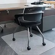 Wooden Floor Chair Mat, Clear Floor Protector, Transparent PVC Carpet Floor Protector Frosted Polycarbonate Office Mat for Hardwood Floor Carpet(70 * 120CM)
