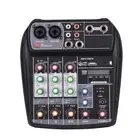 Compact Sound Mixing Console Digital Audio Mixer 4-Channel MP3 USB N8V7