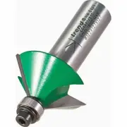 Trend C049X12TC Craft Pro 12 Shank 45 Guided Chamfer Router Cutter Bit-C049X1