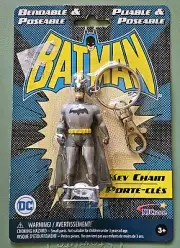 New DC Bendable & Poseable Batman Keychain