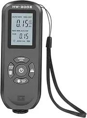 ROMISBABA 1 Set Car Thickness Gauge Auto Thickness Tester Paint Coating Gauge Digital Thickness Gauge Easy to Use Black