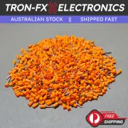 1000Pcs E0510 22AWG 0.5mm² ORANGE Insulated Ferrule Bootlace Terminals Crimp