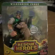 Rescue Heroes Bill Barker & Buster Wilderness Force NEW Factory Sealed 72996