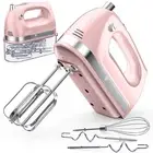 Hand Mixer , 400W Food Mixer 5 Speeds Handheld Blender, 5 Stainless Steel Acc...