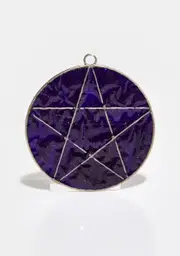 Mystical Pentagram Suncatcher
