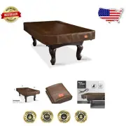 Scratch-Resistant Heavy Duty Pool Table Cover in Coffee – Fits 7/8/9FT Tables