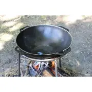 Asian cast iron cauldron 15 liters. Thickness 3.8 mm