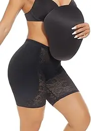 [Velssut] Hip Pads Shapewear Shorts for Women Hip Dip Pads Panties Tummy Control Underwear Seamless Paded Knickers