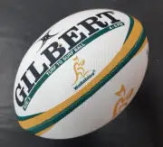 Gilbert WALLABIES Turf To Surf Beach Footy Replica Rugby Union Football Ball