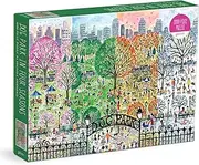 Michael Storrings Dog Park in Four Seasons Puzzle: 1000 Pieces
