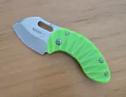 Boker Plus Nano Green 1.875" 440C Steel 01BO597 Discontinued