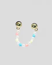 [Crocs] Crocs Women's Pearl And Star Chain Jibbitz One Size Multicolor