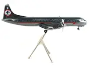 Lockheed L-188A Electra Astrojet Commercial Aircraft "American Airlines" Silver