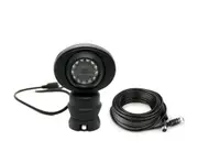 Elinz Side View Mirror Arm Rearview Camera 600TVL IP68 4PIN CCD Truck Forklift Backhoe