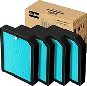 Aircillin Air Purifier AP1501 Replacement Filters 4-Pack, H13 True HEPA Filter, Activated Carbon Filter(AP1501)