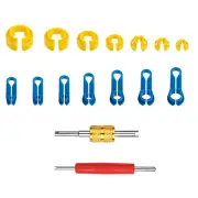 16x 6-22mm AC Disconnect Fuel Line Release Tool Car Removal Tool Kit With Box e