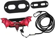 TOGEVAL Outdoor Reptile Harness Lizard Traction Rope Comfortable Harness for Pet Supplies