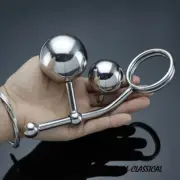 3 Sizes Stainless Steel Beads Plugs Wand Adjustable Beads Metal Hook Bead Delay
