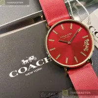 在飛比找Yahoo!奇摩拍賣優惠-COACH手錶,編號CH00116,36mm玫瑰金圓形精鋼錶