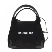 在飛比找蝦皮商城優惠-Balenciaga 390346 XS Navy 經典帆布