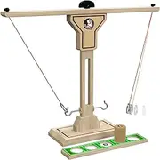 Wild Sports NCAA Florida State Seminoles Wooden Ring Swing Battle - Head-to-Head Ring Toss Hook & Ring Game for College Football Fans