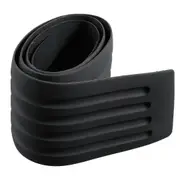 3 Pcs 8X90Cm Car Rear Bumper Pvc Rubber Protector Cover Sill Plate Trunk Pad Trim